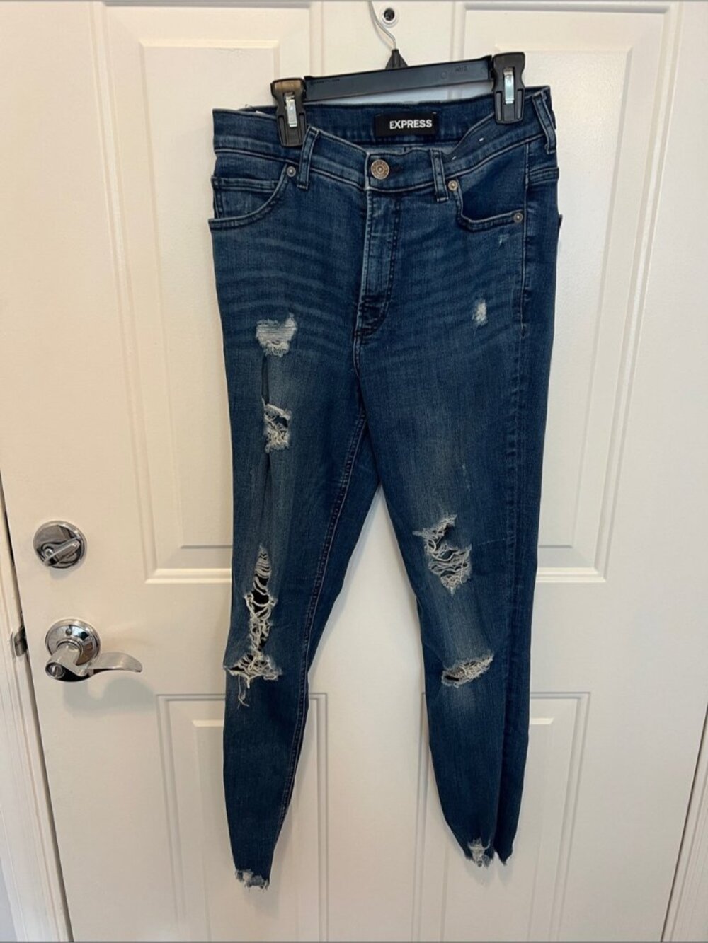 Express Stretch+ Denim Perfect High Rise Skinny Ankle Jeans 6R
